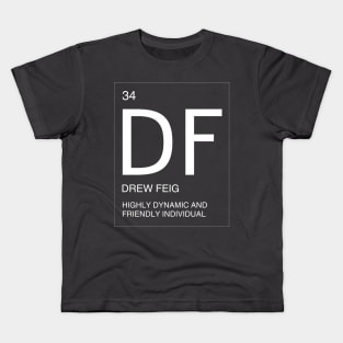 DF Element: Where Dynamism Meets Friendliness Kids T-Shirt